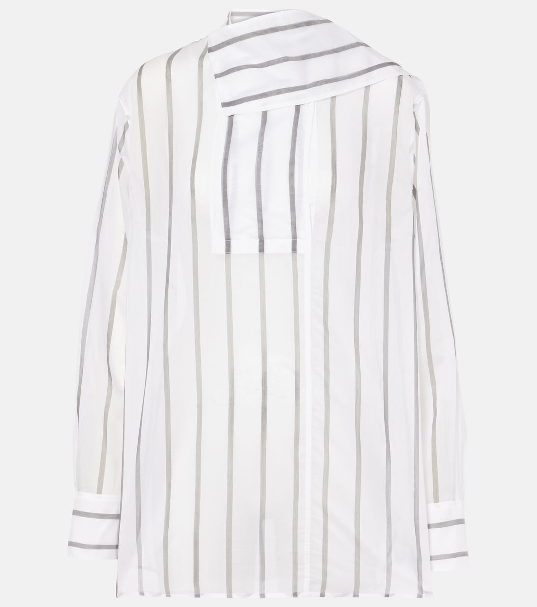 Camicia in organza di cotone e seta | Toteme
