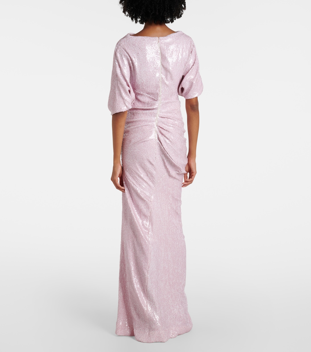 Abito lungo con paillettes | Dries Van Noten