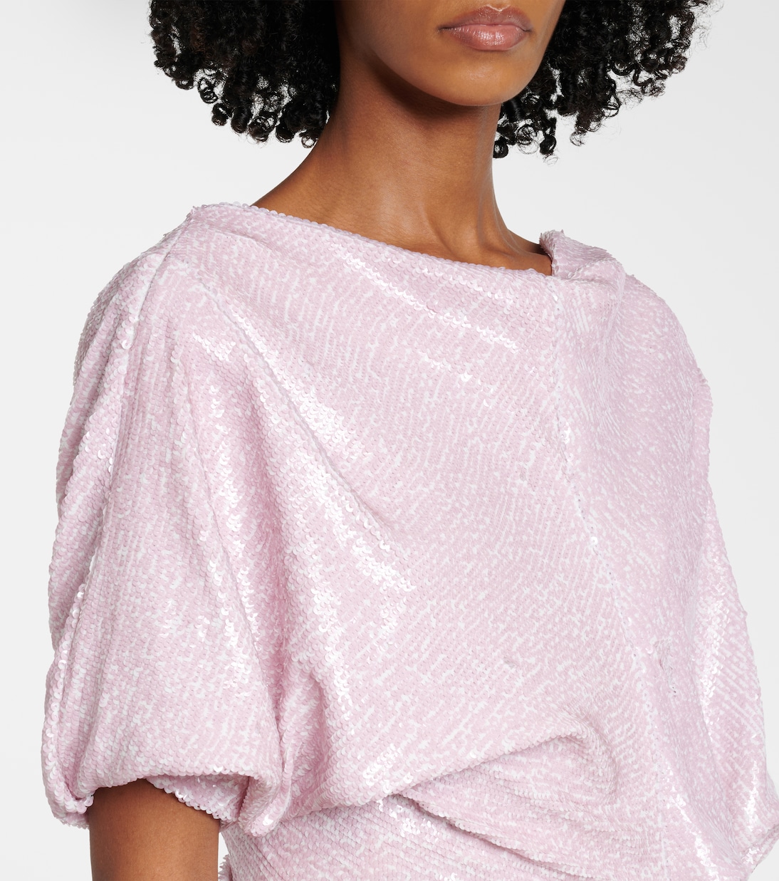 Abito lungo con paillettes | Dries Van Noten