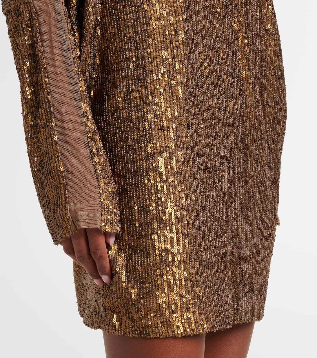 Dolman sequined minidress | Norma Kamali