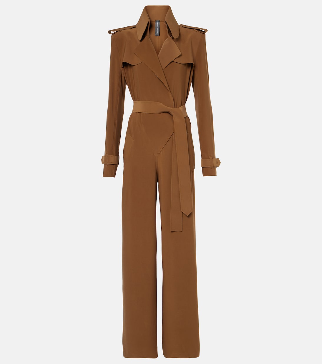 Single-breasted jumpsuit | Norma Kamali