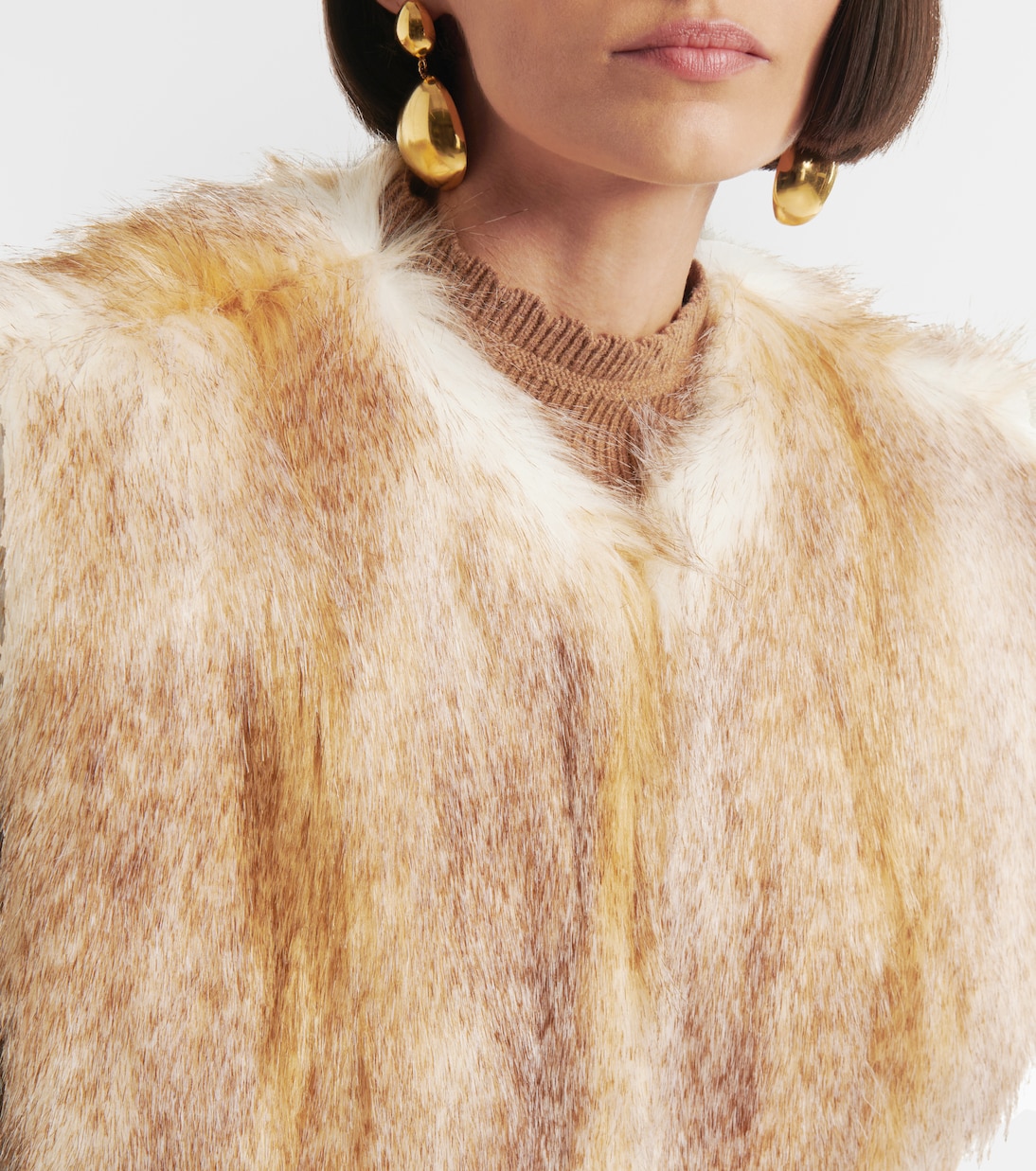 Veste sans manches Alexina en fourrure synthétique | Isabel Marant