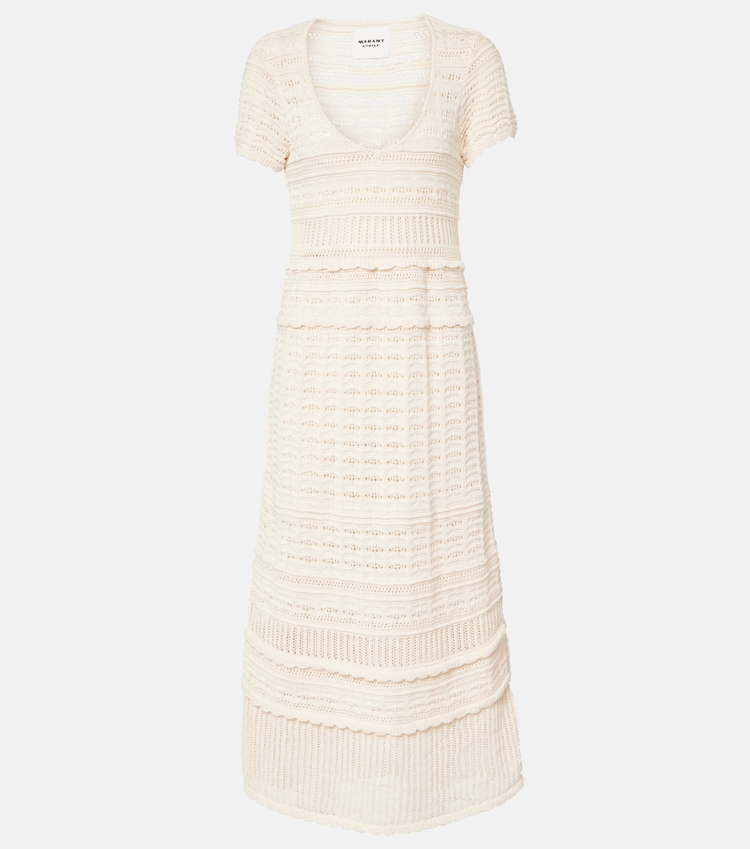 Abito midi Aurore in maglia di cotone | Marant Etoile