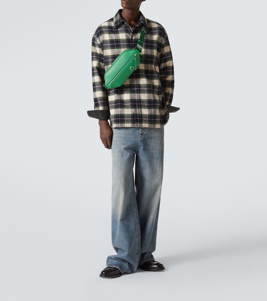 Messenger Bag Convertable Sling aus Leder | Loewe
