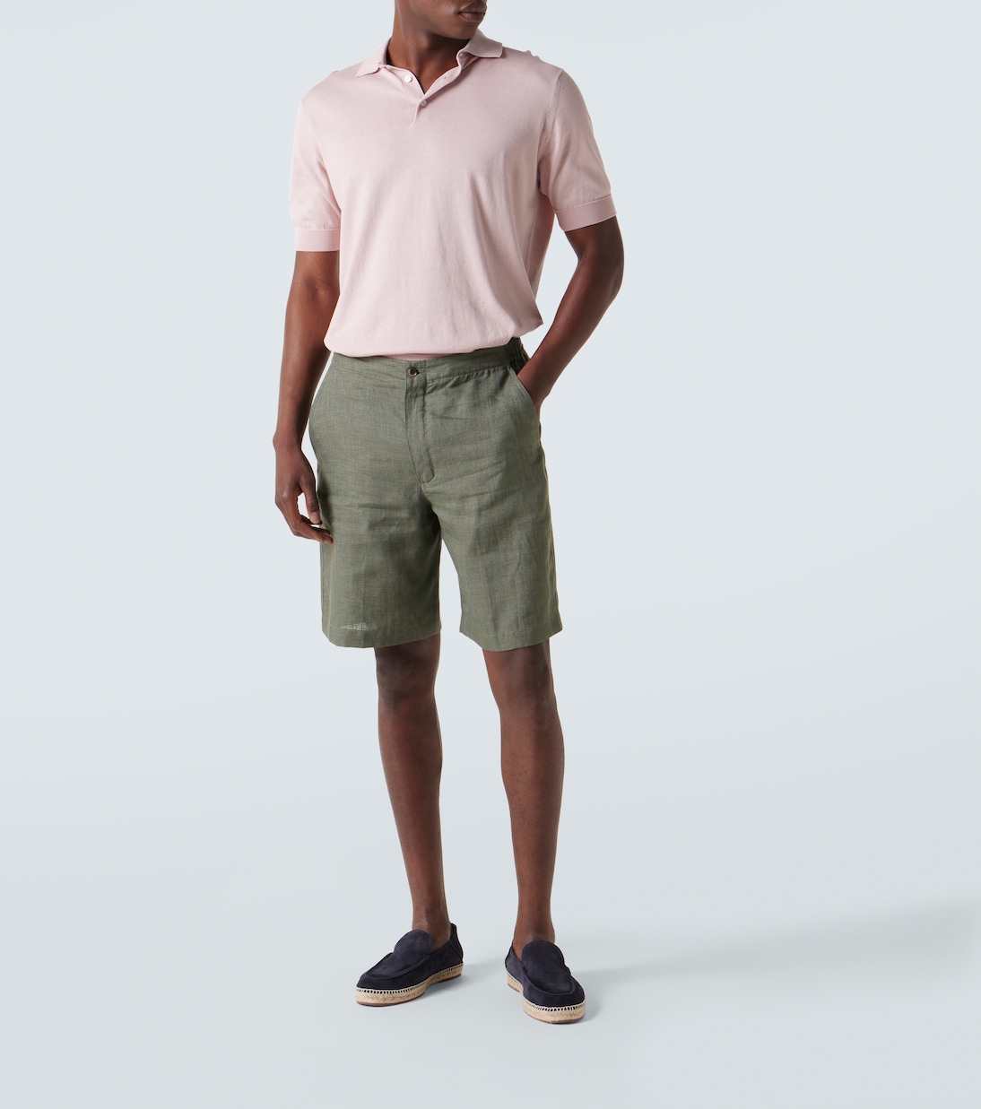 Espadrilles Seaside Walk aus Veloursleder | Loro Piana