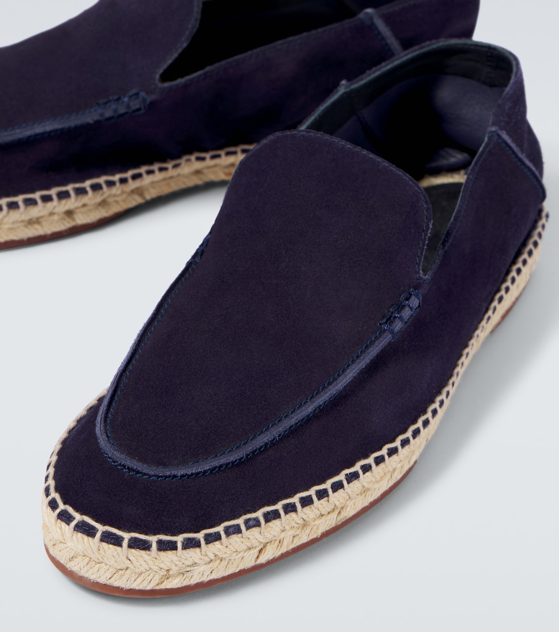 Espadrilles Seaside Walk aus Veloursleder | Loro Piana