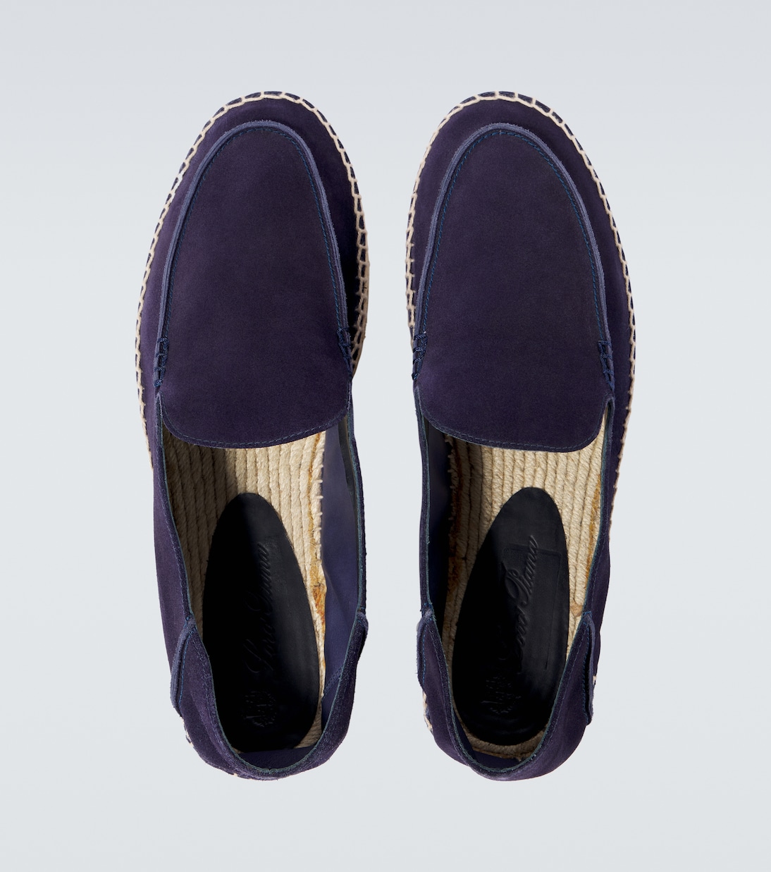 Espadrilles Seaside Walk aus Veloursleder | Loro Piana