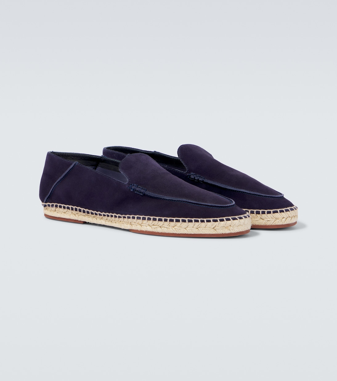 Espadrilles Seaside Walk aus Veloursleder | Loro Piana