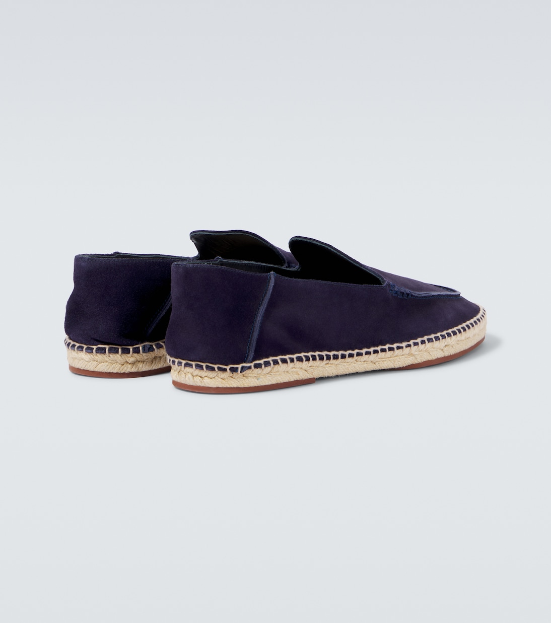 Espadrilles Seaside Walk aus Veloursleder | Loro Piana