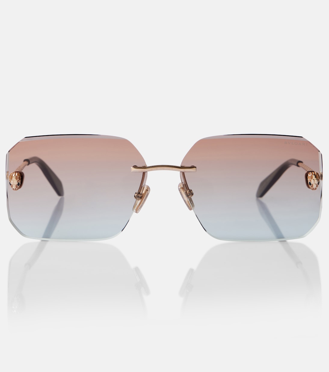 Occhiali da sole squadrati Serpenti | Bvlgari