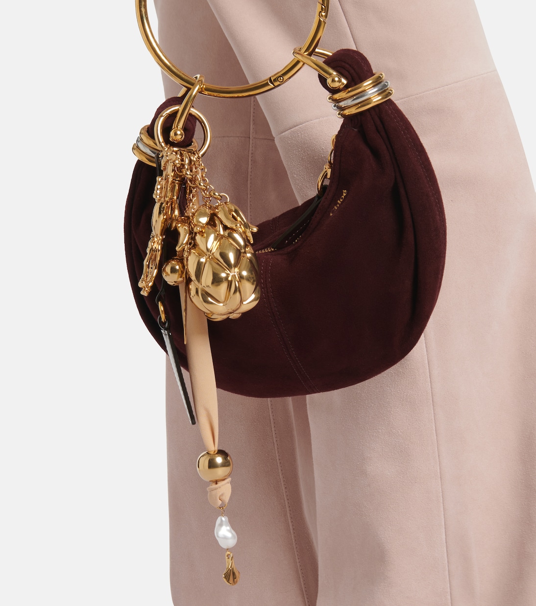 Charm Giga Pineapple en cuir | Chloé