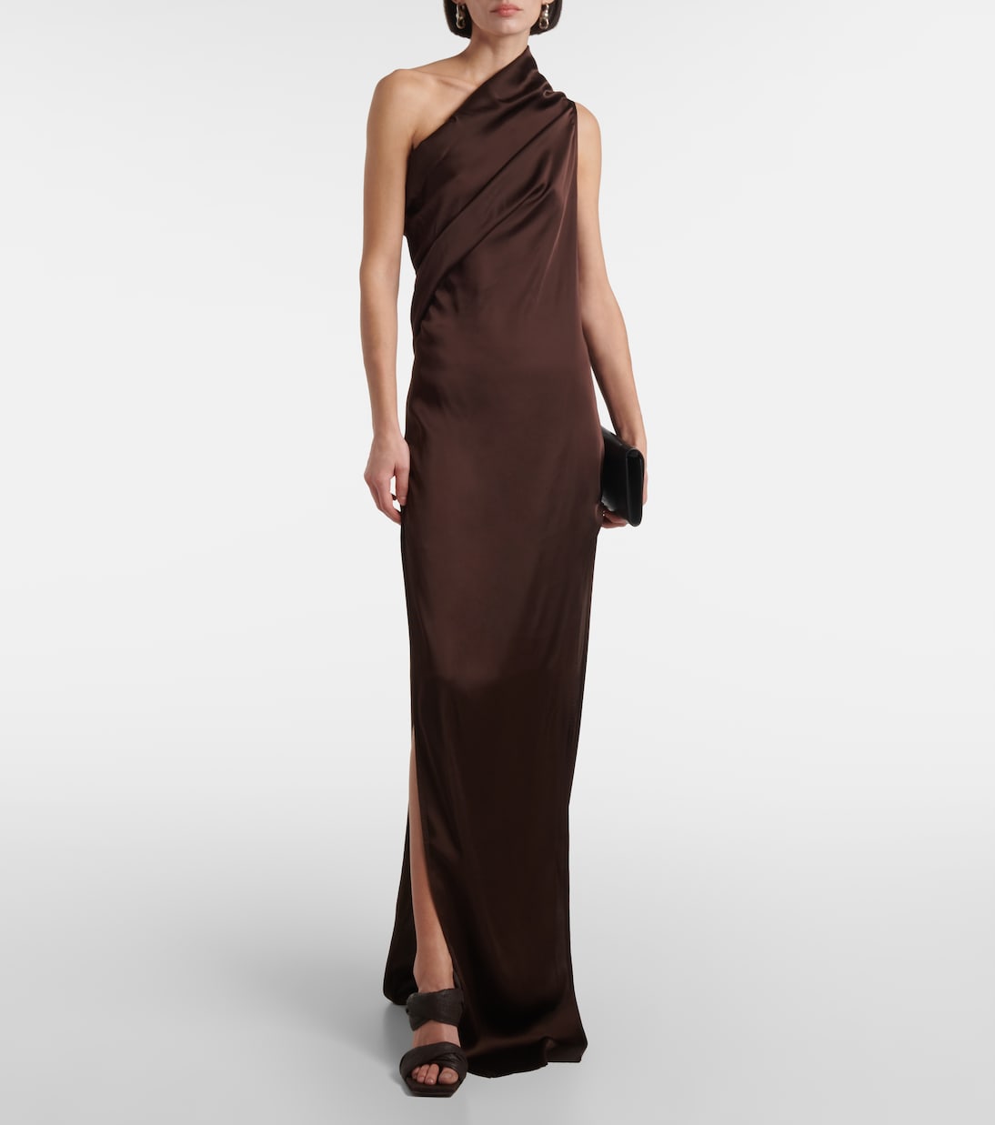 Athena draped one-shoulder gown | Rick Owens