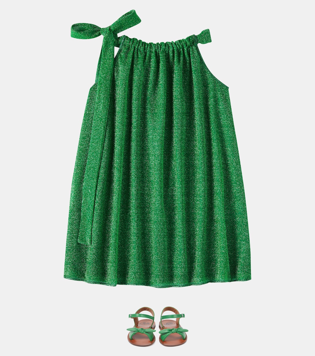 Abito Lumière con lamé | Oséree Kids
