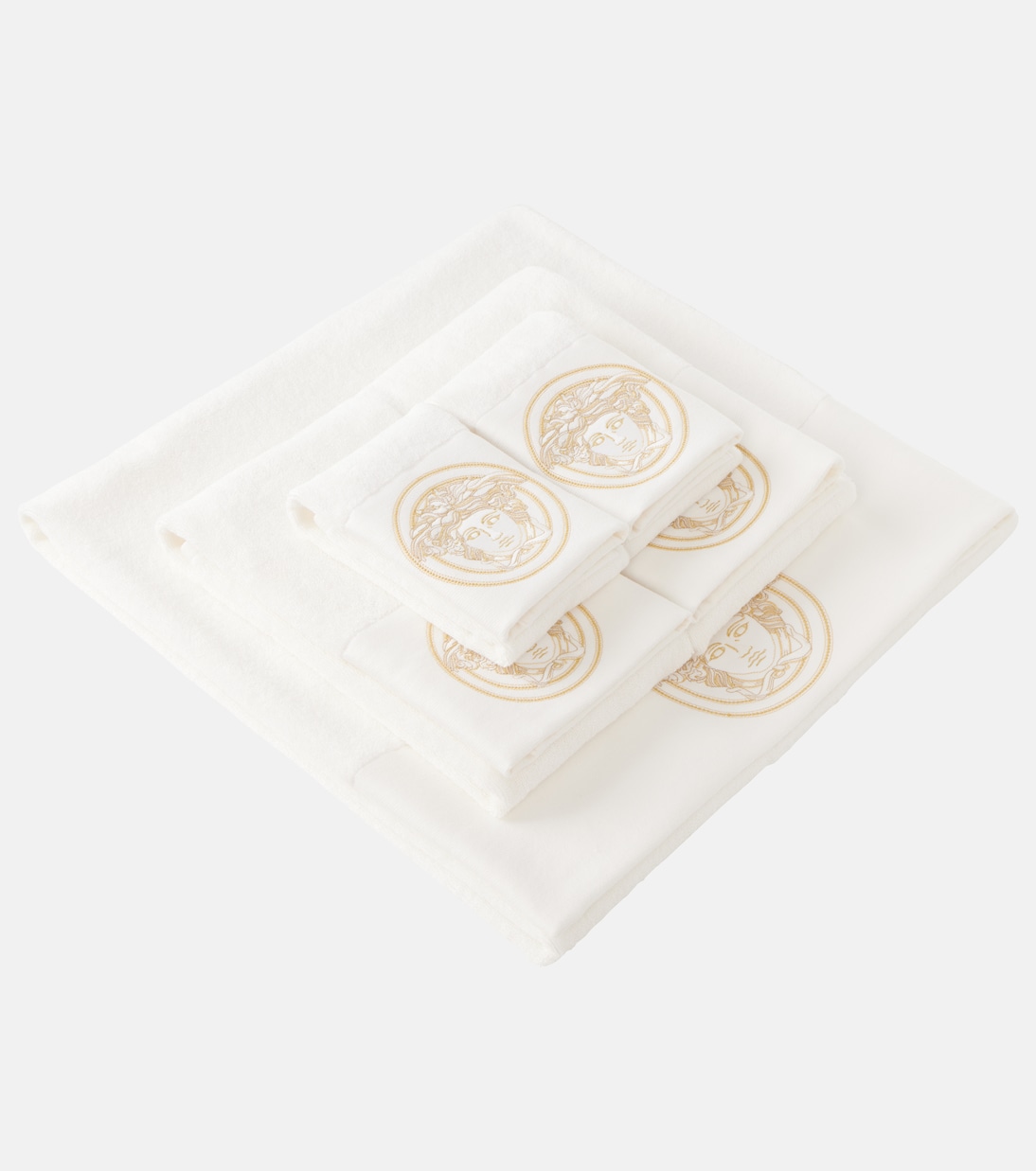 Set Medusa Gala de 5 toallas de felpa | Versace Home