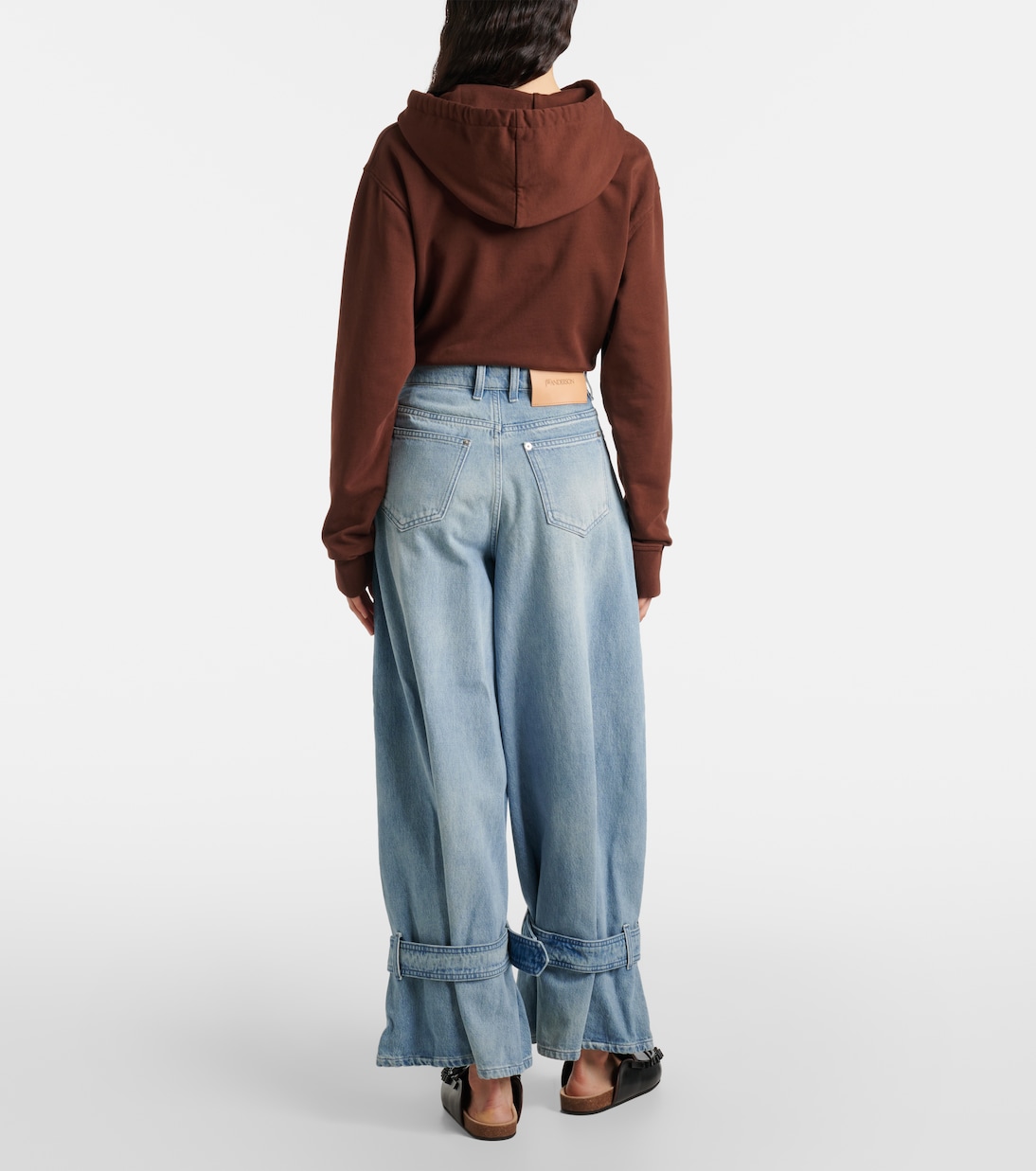 Jeans a gamba larga e vita media | JW Anderson