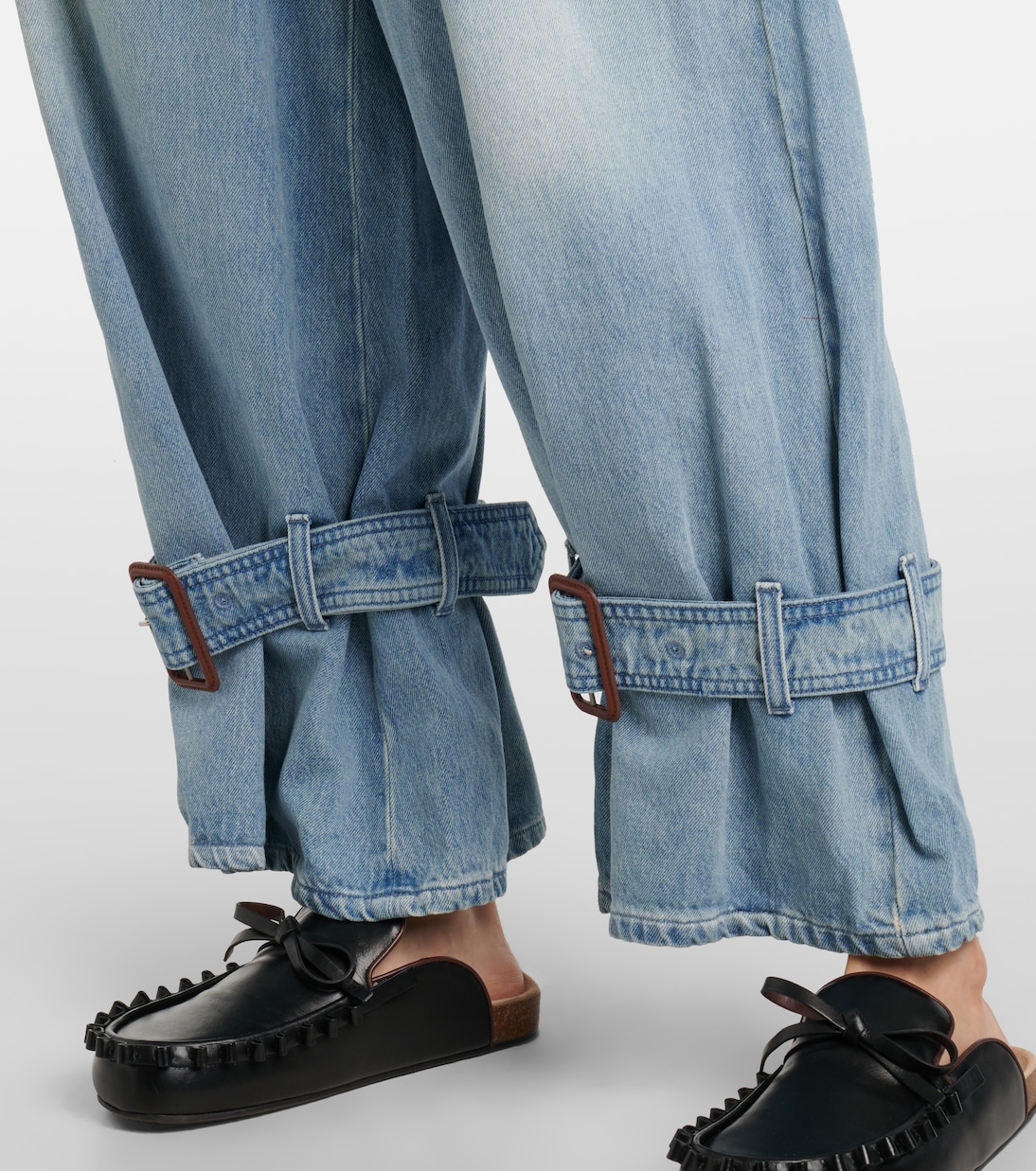 Jeans a gamba larga e vita media | JW Anderson