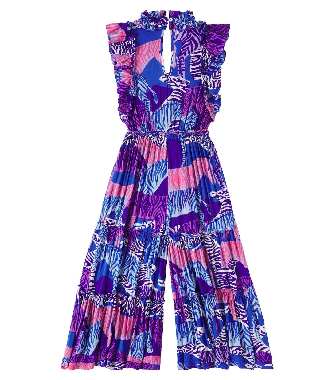Jumpsuit Belene con volant | Poupette St Barth Kids