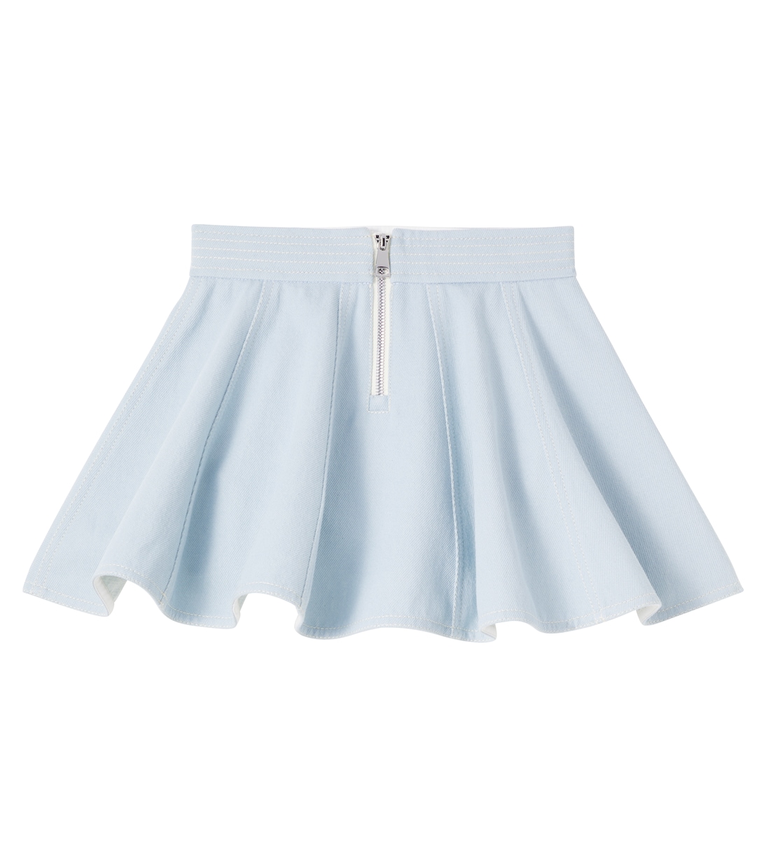 Minifalda en denim de algodón | Moncler Enfant