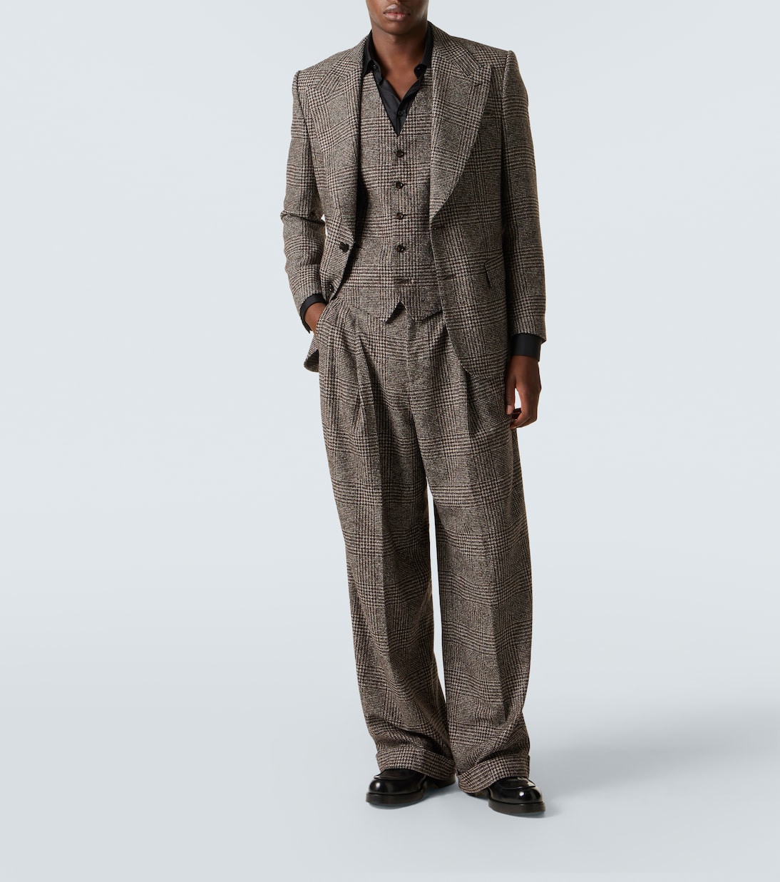 Checked single-breasted vest | Dolce&Gabbana