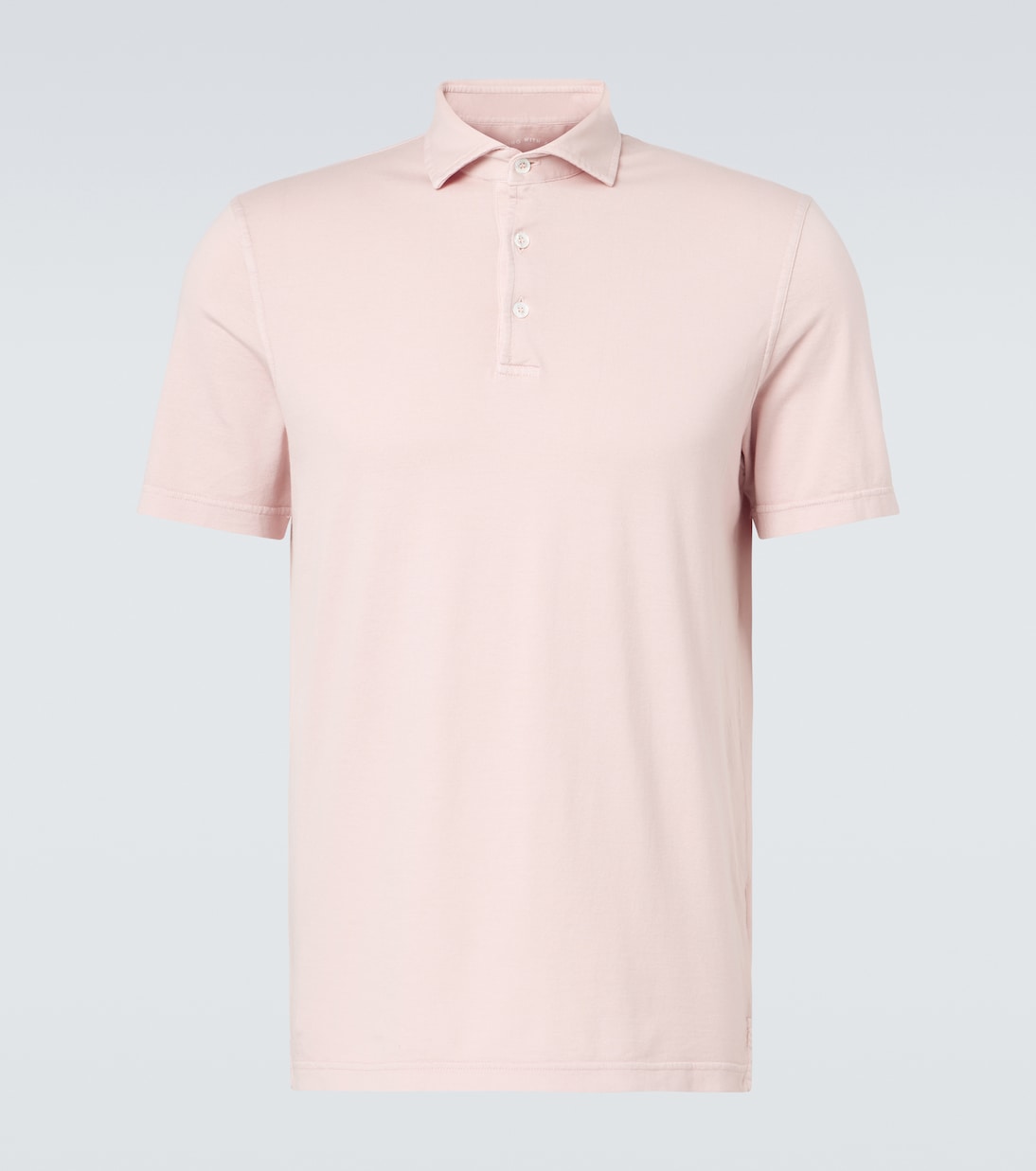 Polohemd Zero aus Baumwoll-Jersey | Fedeli