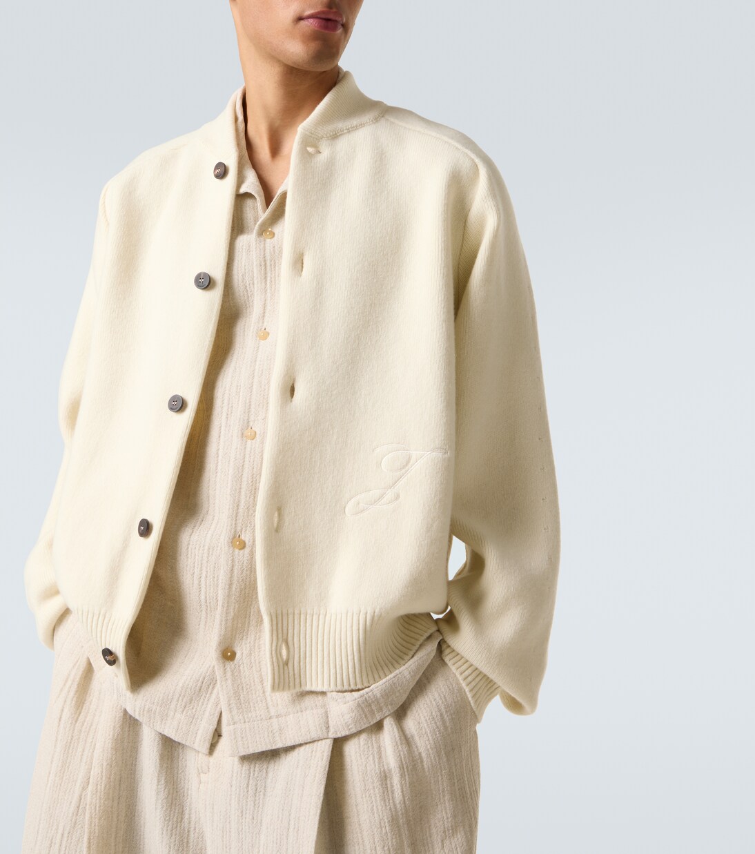 Cardigan Pallone in lana e cashmere | Jacquemus