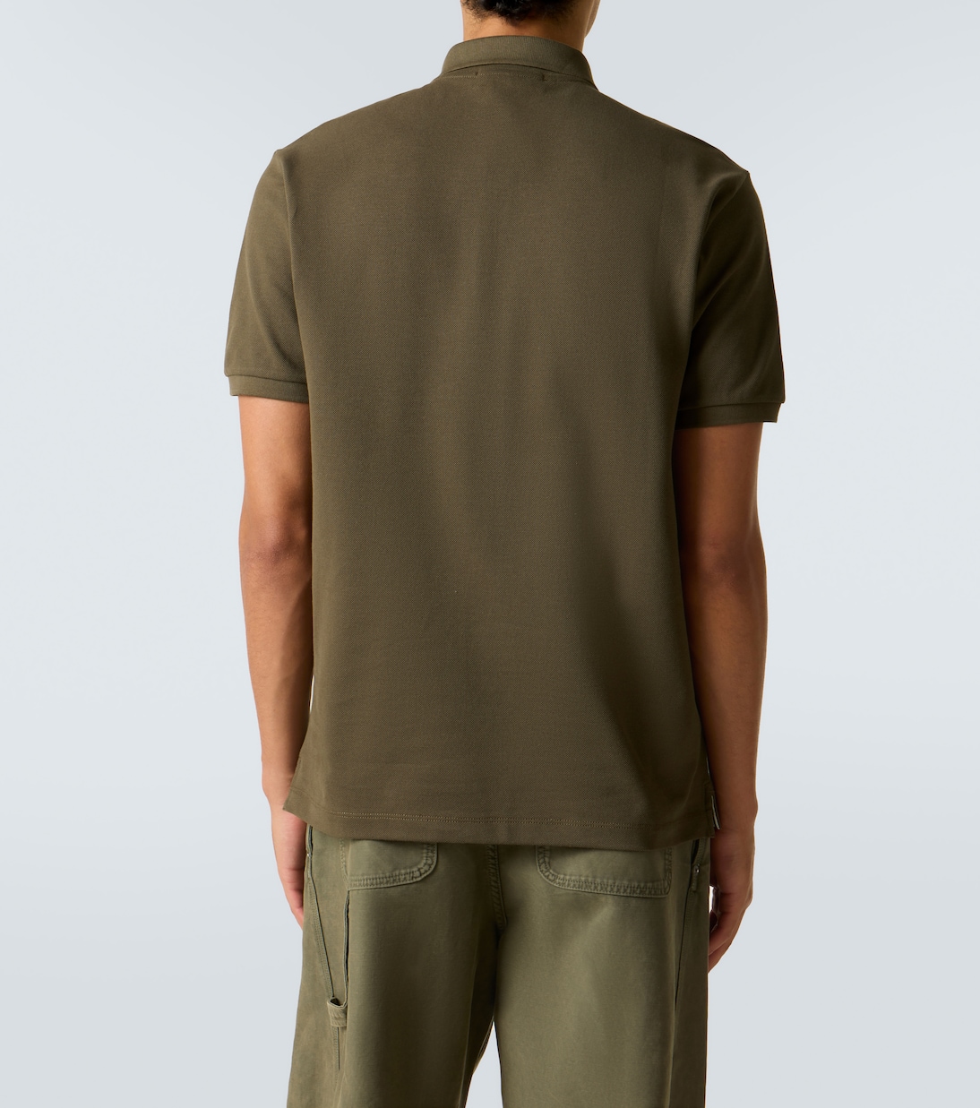 Compass cotton piqué polo shirt | Stone Island