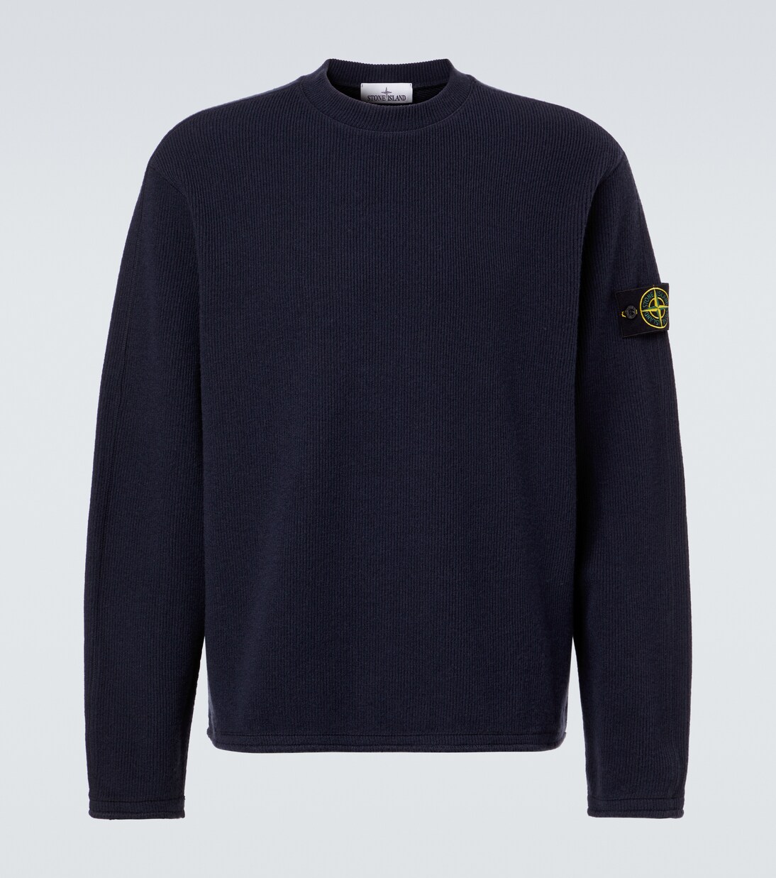 Sweat-shirt Compass en laine mélangée | Stone Island