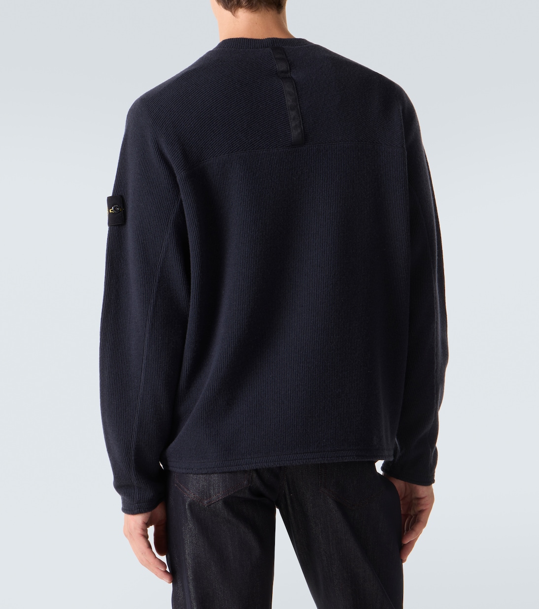 Sweat-shirt Compass en laine mélangée | Stone Island