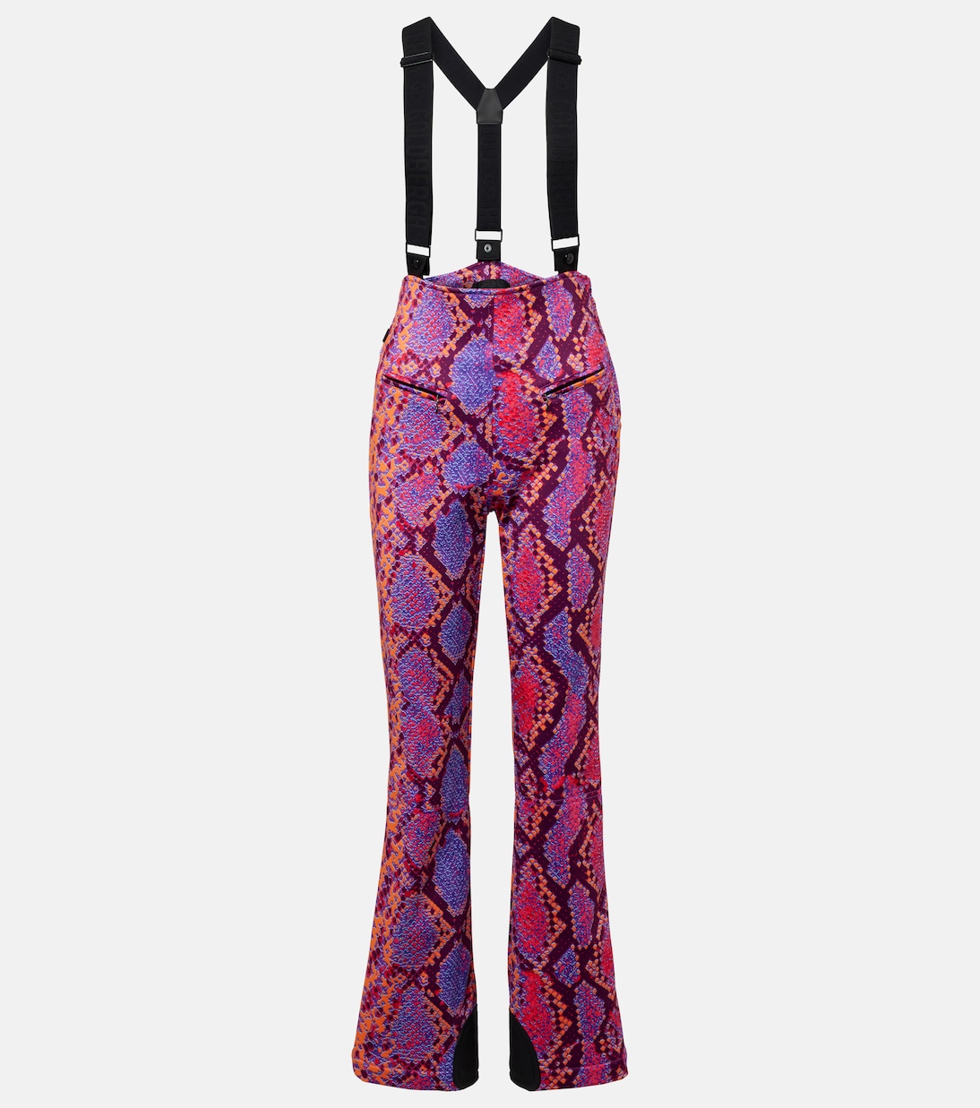 Elena snake-effect ski salopettes | Goldbergh
