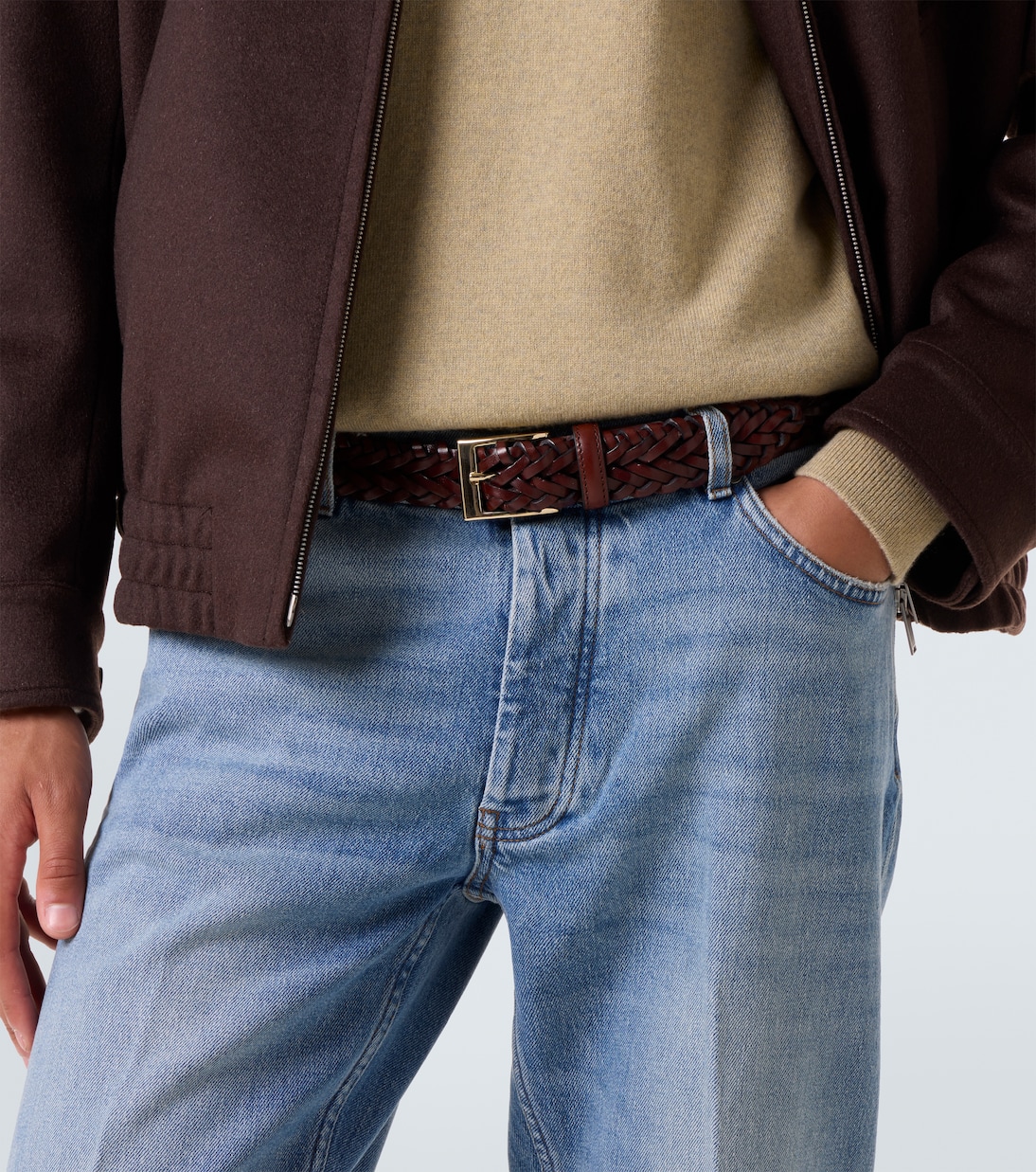 Gürtel aus Leder  | Lardini