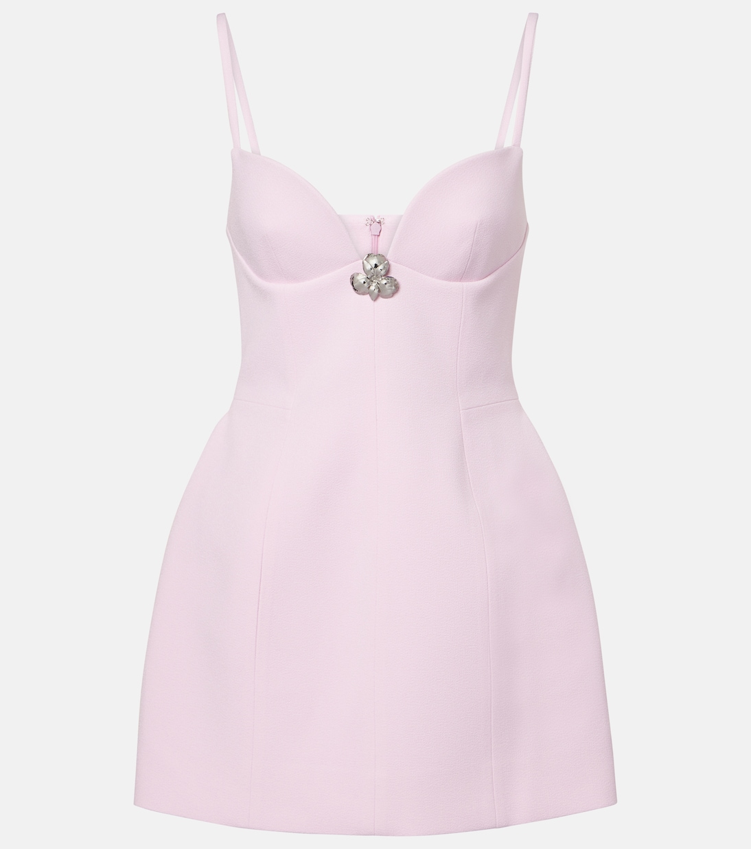 Embellished crêpe minidress | Blumarine