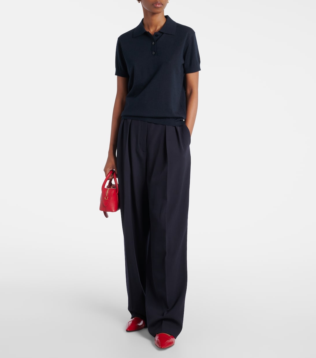 Polo Nai in maglia di cashmere | Lisa Yang