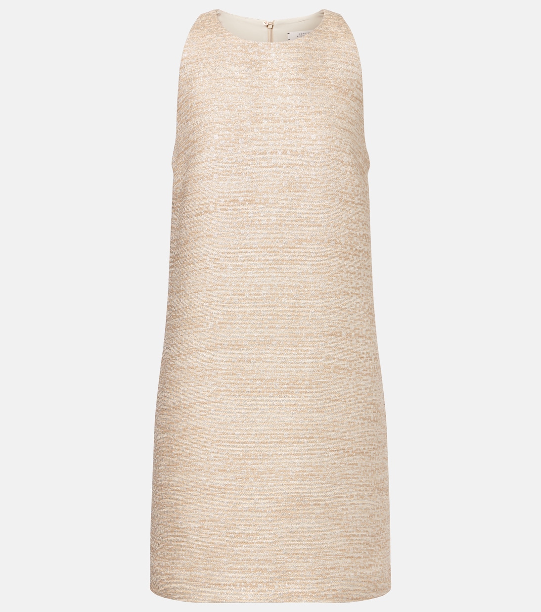 Shiny Coolness lamé tweed shift dress | Dorothee Schumacher