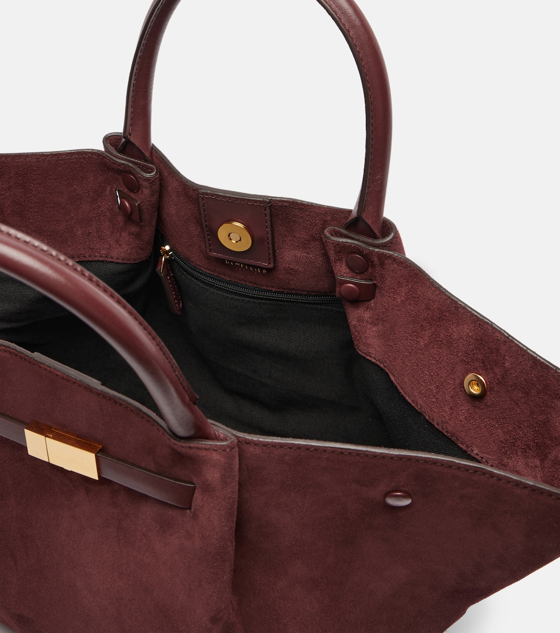 New York Medium suede tote bag | DeMellier