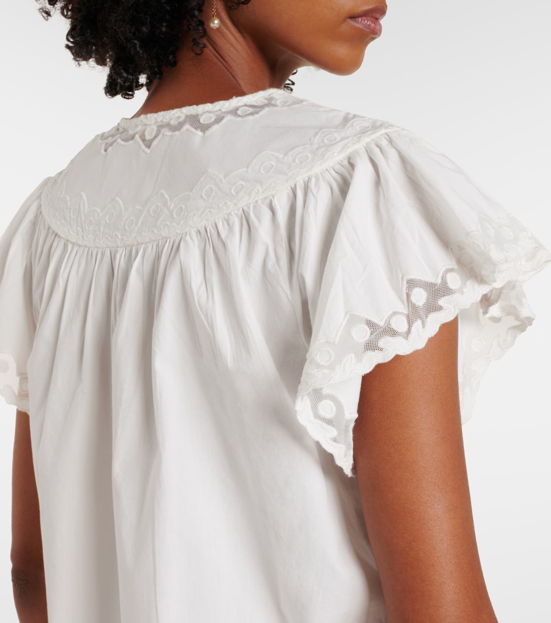 Effie embroidered cotton top | Ulla Johnson