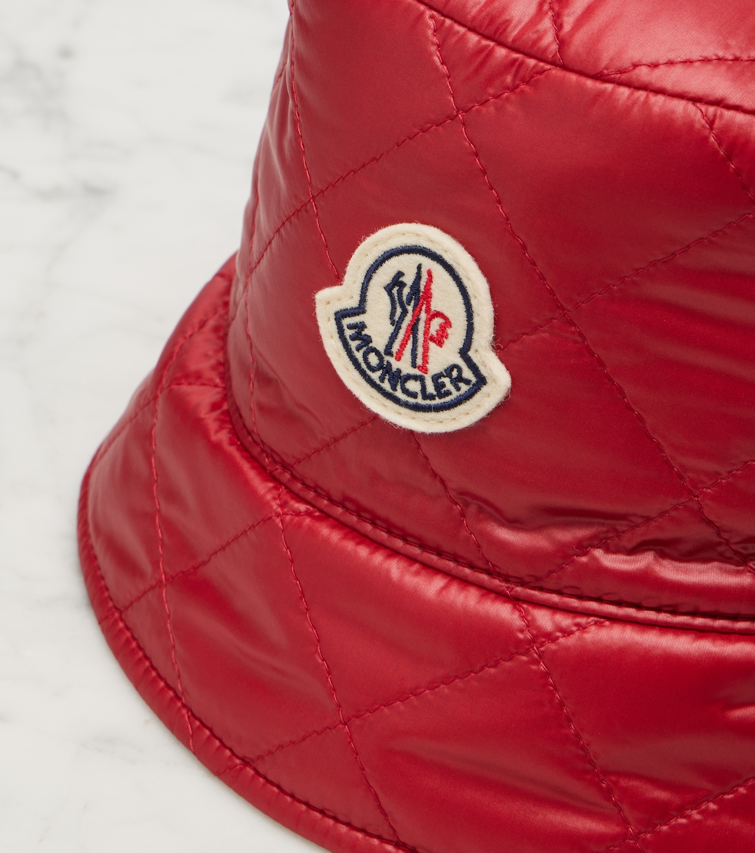Logo quilted bucket hat | Moncler