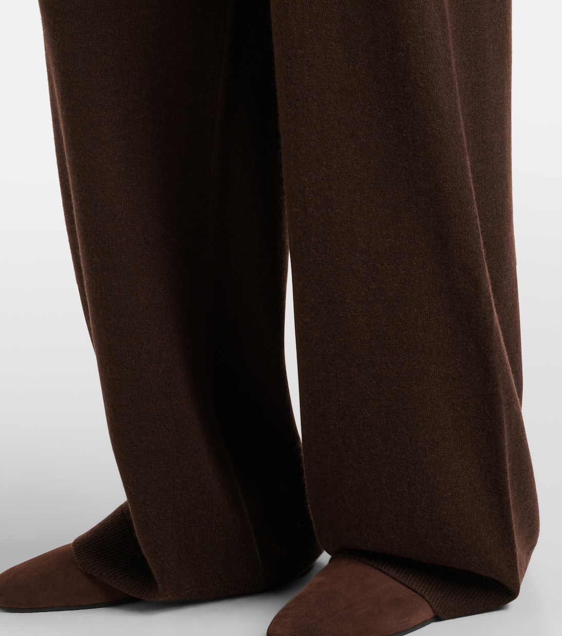 Wool and cashmere straight pants | Jardin des Orangers