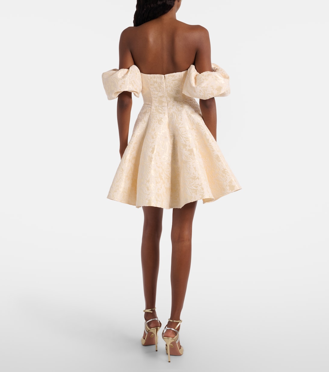 Selene off-shoulder minidress | Markarian