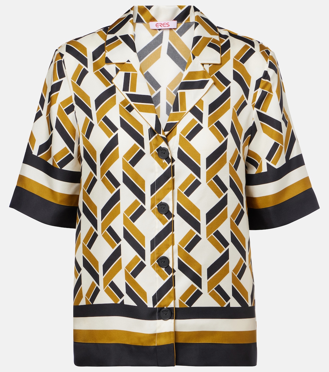 Camisa Sonore de sarga de seda estampada | Eres