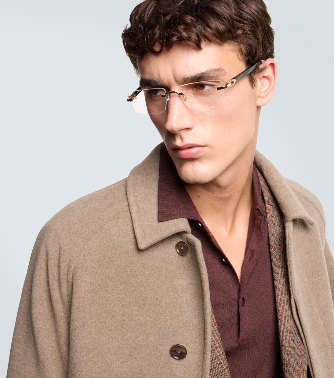Signature C De Cartier rectangular glasses | Cartier Eyewear Collection