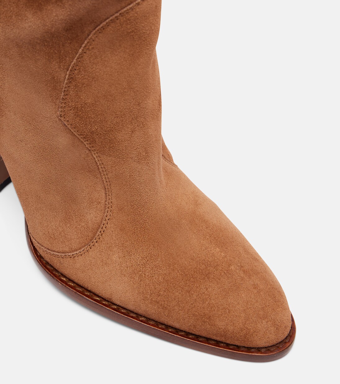 Lavinia 100 suede over-the-knee boots | Paris Texas