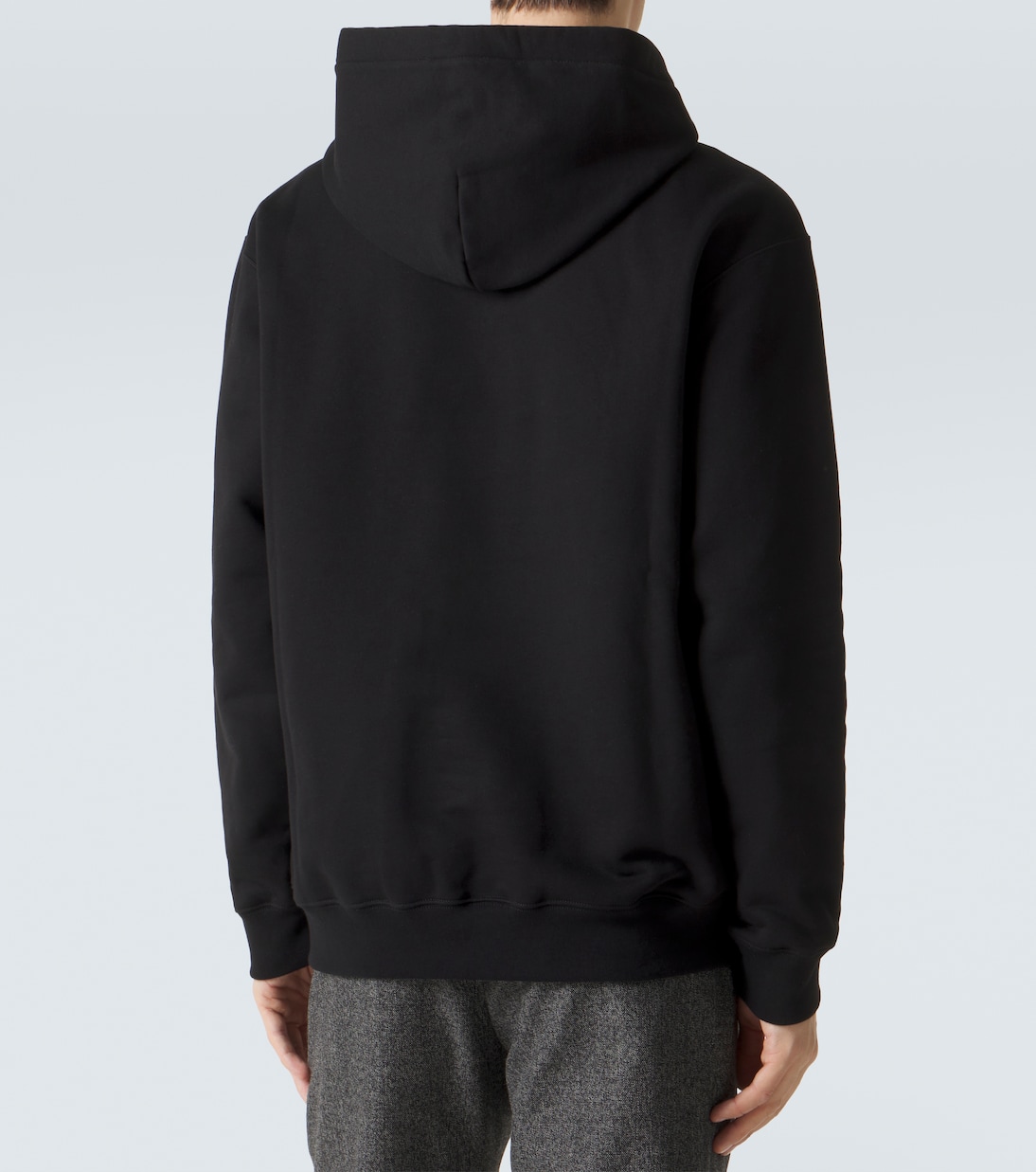 Logo cotton jersey hoodie | Gucci