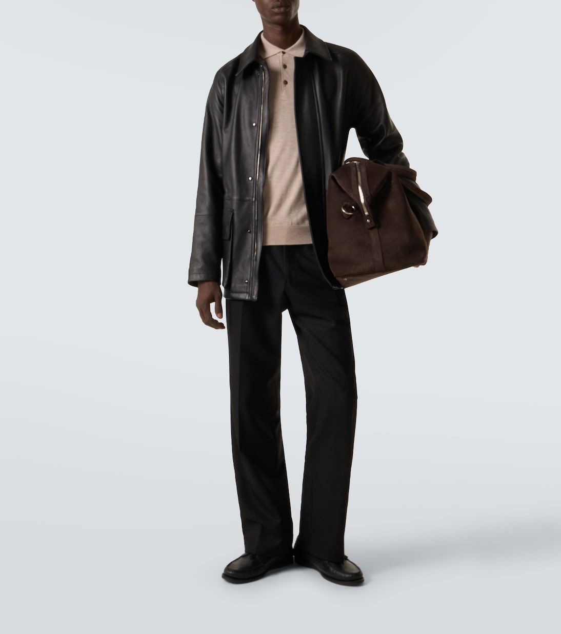 Nomad suede duffel bag | Métier