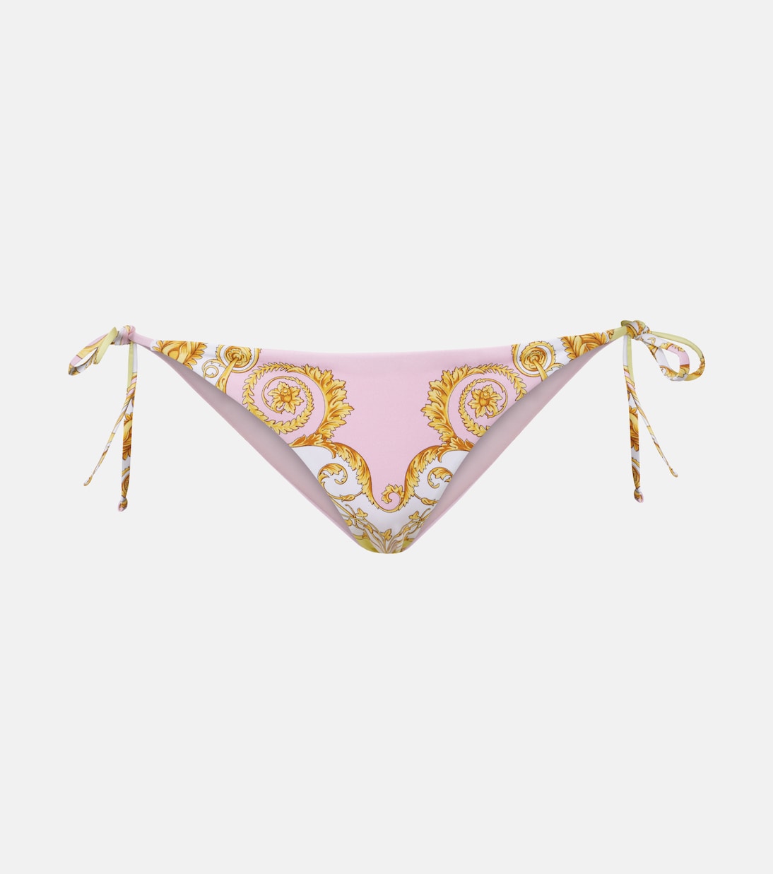 Barocco triangle bikini bottoms | Versace