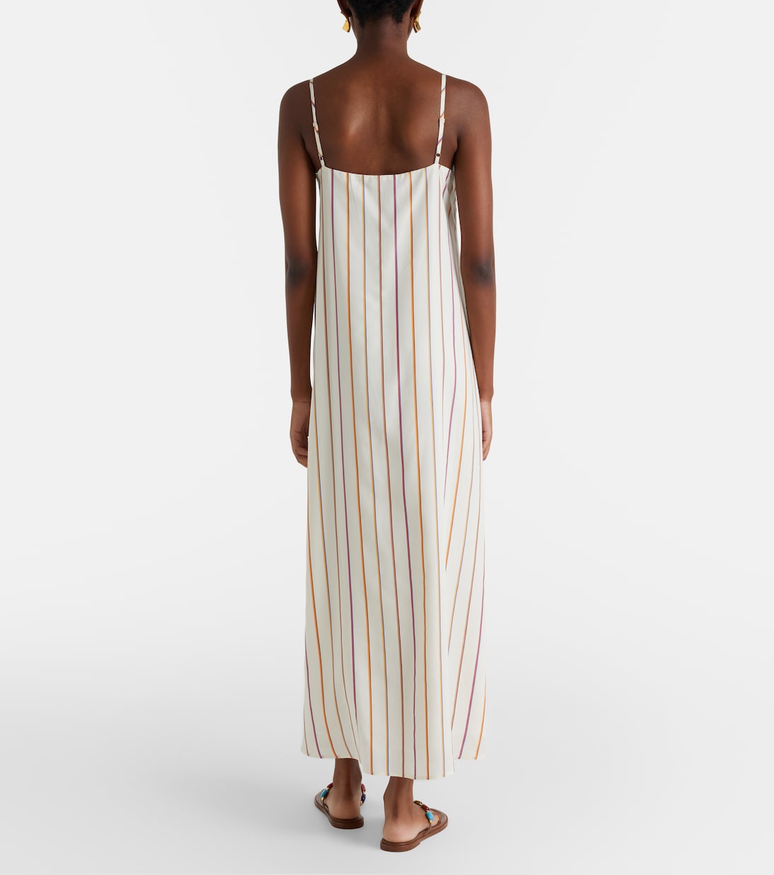 Melfi striped maxi dress | Asceno