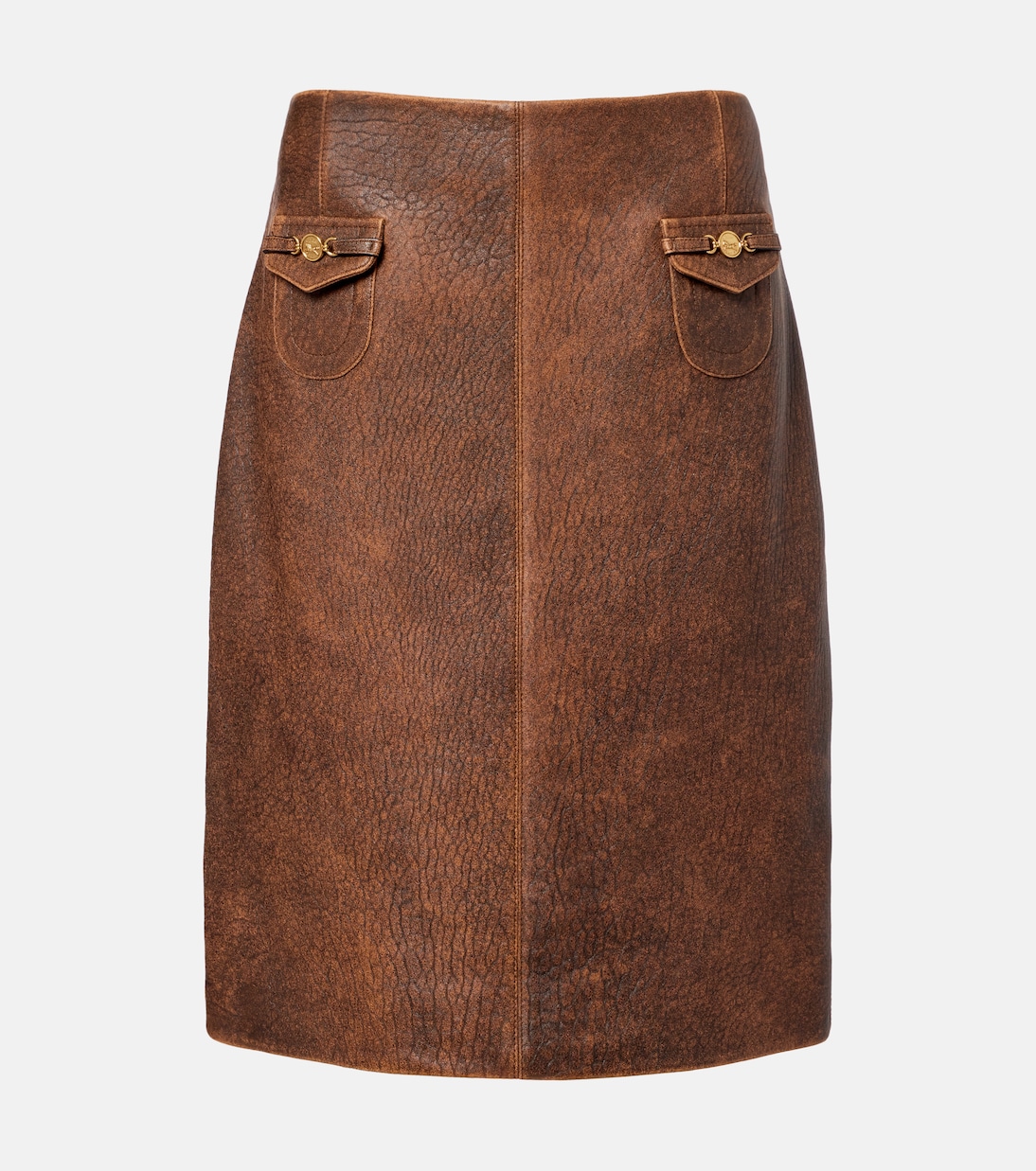 Leather miniskirt | Chloé