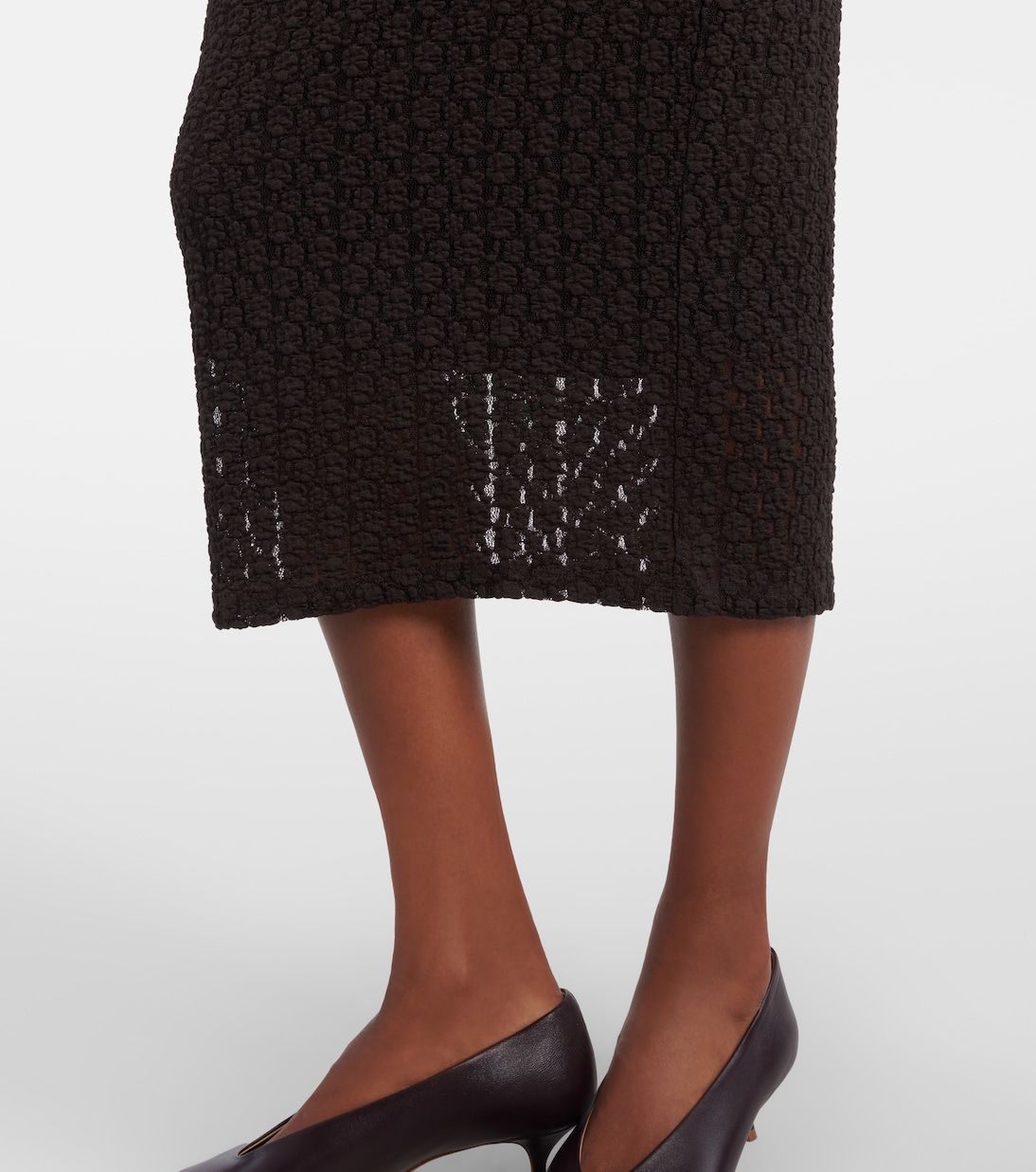 تنورة ميدي من الدانتيل Mia | Velvet