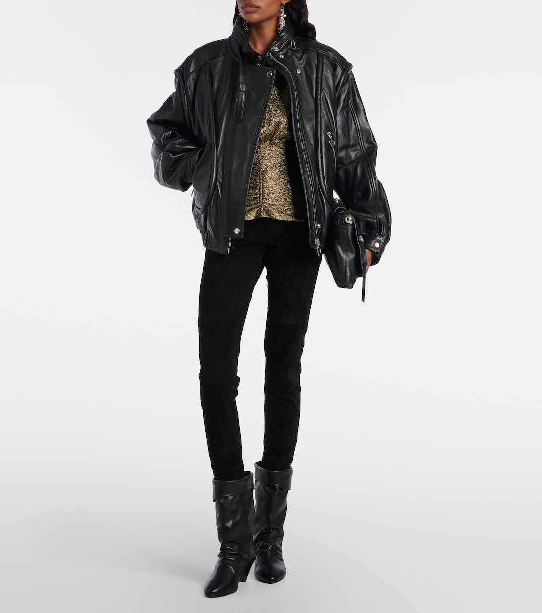 Dalby 55 레더 앵클 부츠 | Isabel Marant