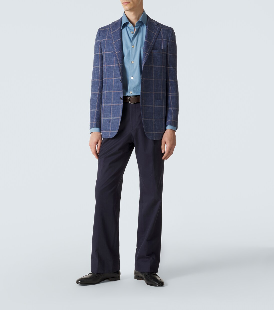 Leather penny loafers | Kiton