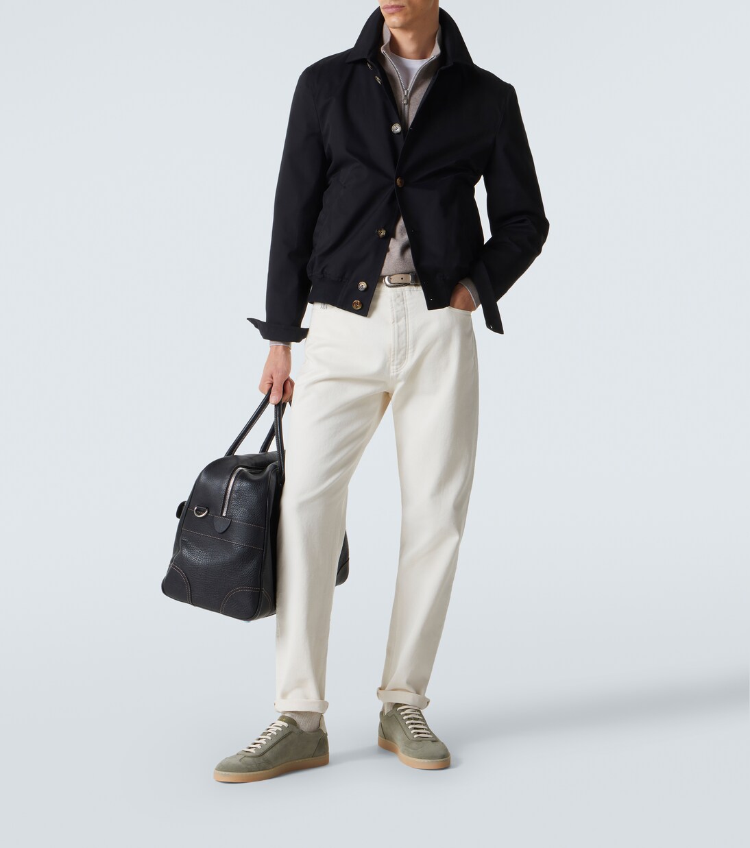 스웨이드 스니커즈 | Brunello Cucinelli